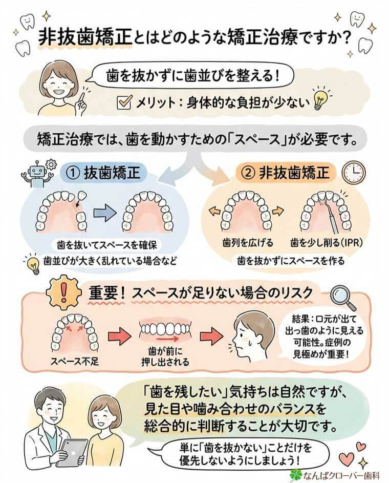 非抜歯矯正とはどのような矯正治療ですか？